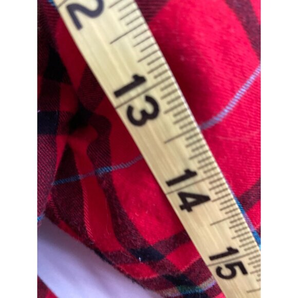 Wonderland Target Men’s Red Black Green Plaid Pajama Set in Med - Picture 8 of 16